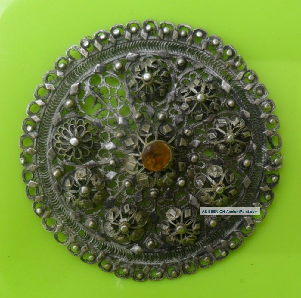 Antique Silver Filigree Terpeluk Sarajevo Bosnia Ottoman Islamic photo