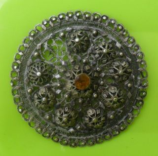 Antique Silver Filigree Terpeluk Sarajevo Bosnia Ottoman photo
