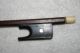 Old Antique French? Early 4/4 Cello Bow (violin) Open Frog Repair No Reserv - String photo 1
