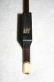 Old Antique French? Early 4/4 Cello Bow (violin) Open Frog Repair No Reserv - String photo 2