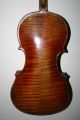 4/4 Antique Old Italian Labeled Violin Guadagnini Label Grafted Neck Repair - String photo 1