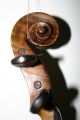 4/4 Antique Old Italian Labeled Violin Guadagnini Label Grafted Neck Repair - String photo 8