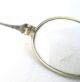 Antique Late Georgian Hallmarked Solid Silver Spectacles Shagreen Case Other photo 10