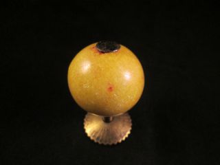 Scarce Qing Dynasty Gold Quartz Mandarin Hat Finial Level 6 Mandarin photo