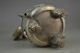 Collectible Decoration Miao Silver Carving Dragon Head & Le0pard Usable Tea Pot Pots photo 5