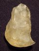 Prehistoric Blade Made From Translucent Libyan Desert Glass Found In Egypt 9.  15g Neolithic & Paleolithic photo 11