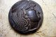 Ancient Antiquitie Etruscan? Amulet Coin Like Large Seal / Bust Marble Relief Greek photo 4