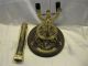 Antique Extendable Removable Brass Telescope On Wooden Base Telescopes photo 10