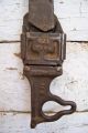 Antique Cast Iron Pace Barbed Wire Fence Stretcher Vintage Cowboy Ranch Tool Primitives photo 3