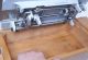 Antique / Vintage Seamstress Hand Crank Sewing Machine W/bed Extension Sewing Machines photo 2