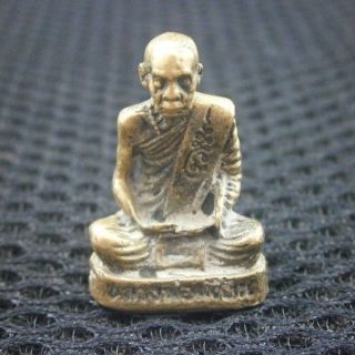 Magic Phra Lp Phieyn Thai Buddha Amulet Antique Style photo