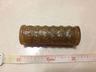 Old Chinese Hand Carved Jade Totem photo