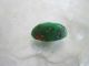 Antique Leo Popper Silver Peach Blue Overlay Opaque Jade Green Art Glass Button Buttons photo 1