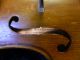 Antique 1/2 Size Violin Copy Of Antonius Stradivarius Made In Czecho - Slavakia String photo 10