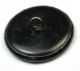 Med Sz Antique Woodback Button Asian Couple In Dragon Boat W/ Ducks Buttons photo 1