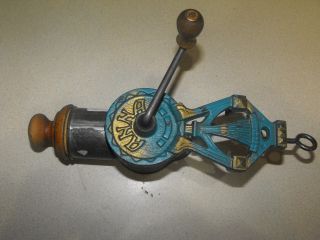 Antique Rare Anna Italian Cheese Grinder With Wood Stopper.  Very photo