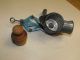 Antique Rare Anna Italian Cheese Grinder With Wood Stopper.  Very Primitives photo 3