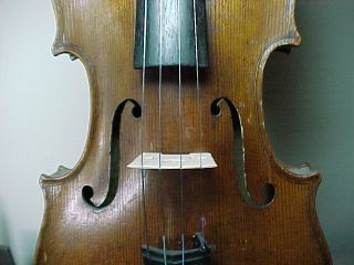 Old Violin Labelled: 