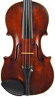 Outstanding Antique American Boston Violin - Peter Baltzerson,  Incredible Sound String photo 1
