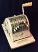 Vintage Paymaster Ribbon Writer Model 875 Complete Cover Retro Display Cash Register, Adding Machines photo 2