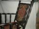Antique Rocker Hunzinger Chair Rocking Chair Barley Twist Ebonized 1800 ' S Cabin 1800-1899 photo 2