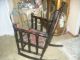 Antique Rocker Hunzinger Chair Rocking Chair Barley Twist Ebonized 1800 ' S Cabin 1800-1899 photo 6