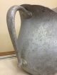 Antique Large Handmade Pewter? Ale House Table Pitcher English American Shabby Primitives photo 5