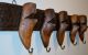 Antique Industrial Salvaged Cobbler Wood Shoe Mold; Coat Hat Rack Wall Mount Art Industrial Molds photo 1