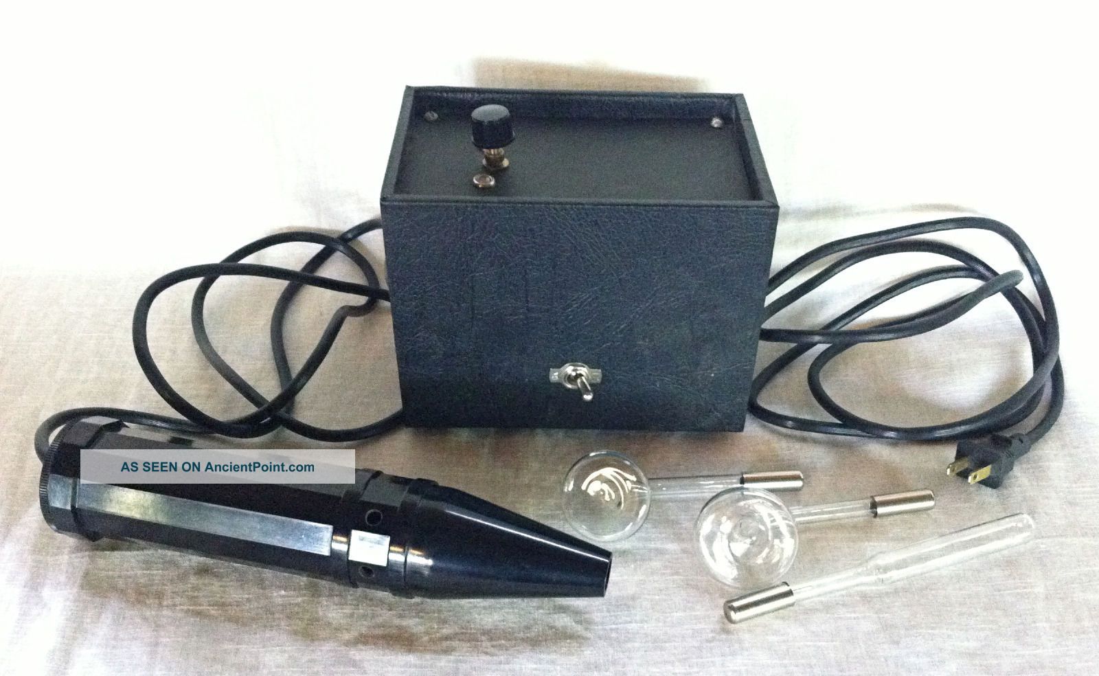 Quack Medical Device Violet Ray Electrotherapy High Frequency Outfit Quack Medicine photo