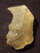 Translucent Prehistoric Tool Made From Libyan Desert Glass Found In Egypt 4.  82 Neolithic & Paleolithic photo 2