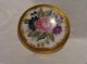 Stunning Antique Hand Painted Porcelain/china Button Floral Lush Gilt Buttons photo 3