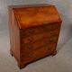 Yew Bureau Writing Study Desk Quality English Leather & Fitted Interior - 20th C 20th Century photo 11
