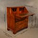 Yew Bureau Writing Study Desk Quality English Leather & Fitted Interior - 20th C 20th Century photo 1