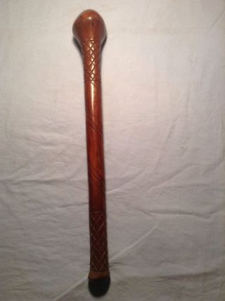 African Masai Scepter Rosewood Weapon photo