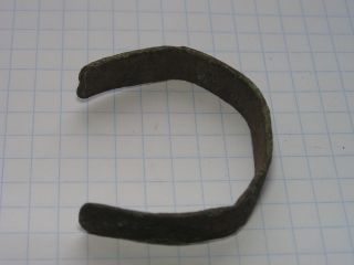 1000 B.  C Eu Found Bronze Age Romano - Celtic Bronze Bracelet photo