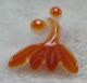 Exquisite Chinese Handcraft Hetian White Red Jade Goldfish Pendant 52 Necklaces & Pendants photo 4