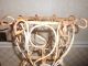 Vintage Shabby Rustic White Wrought Iron Metal Plant Stands Garden photo 5