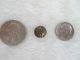 Antique Red Green Blue Yellow Enameled Gilt Brass Dome Button 7/16 