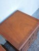 Vintage Mahogany Inlaid Nightstands / End Tables 6414a Post-1950 photo 10