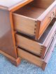 Vintage Mahogany Inlaid Nightstands / End Tables 6414a Post-1950 photo 4