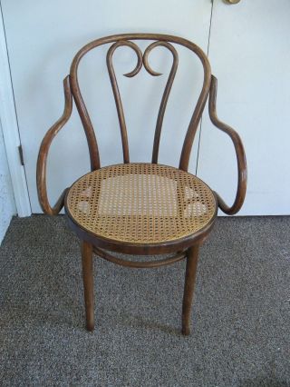 Antique Bentwood Arm Chair Circa 1930 ' S photo