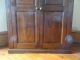 19thc Victorian Shabby Chic Solid Oak Country House Keepers Cupboard Cabinet 1800-1899 photo 9