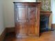 19thc Victorian Shabby Chic Solid Oak Country House Keepers Cupboard Cabinet 1800-1899 photo 1