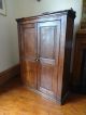19thc Victorian Shabby Chic Solid Oak Country House Keepers Cupboard Cabinet 1800-1899 photo 3