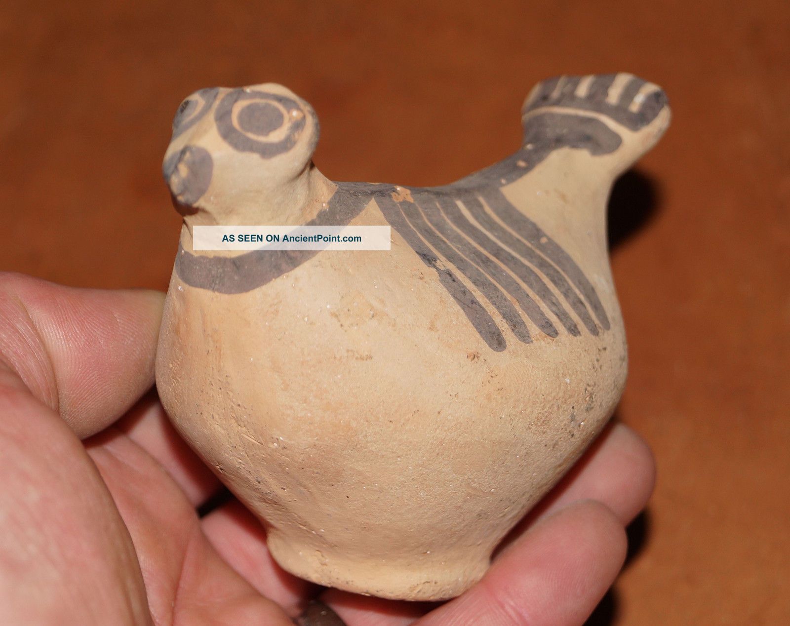 Bronze Age Indus Valley Harappan Pottery Bird Idol. European photo