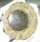 Very Rare Roman Votive Lead Mirror With Bronze Inlay - Artifact - Ii88 Roman photo 1