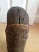 Unusual Large Antique - African Head - Wood Art - Carving Figure Other photo 5