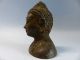 Interesting Early Looking Bronze Buddhas Head - Ancient Example - Very Rare L@@k Other photo 2