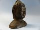 Interesting Early Looking Bronze Buddhas Head - Ancient Example - Very Rare L@@k Other photo 6