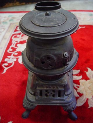 Spark Cast Iron Pot Belly Stove By Grey Iron Casting Co.  Salesman Sample photo